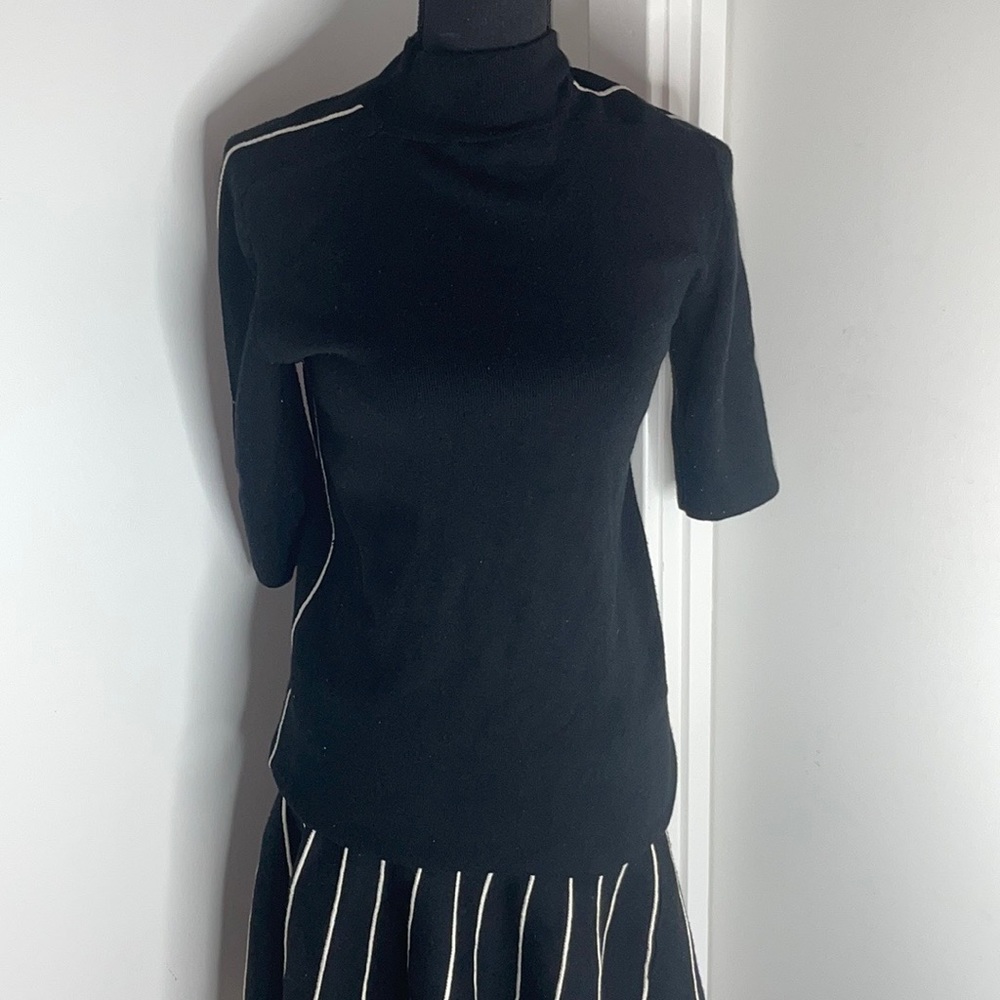 ASOS YAS monochrome Mini Skirt Set Size L